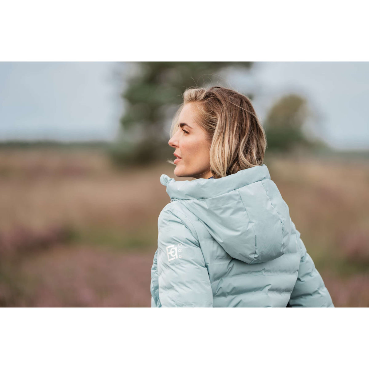 EQPRO Veste Violet Matelassé Blue Reef