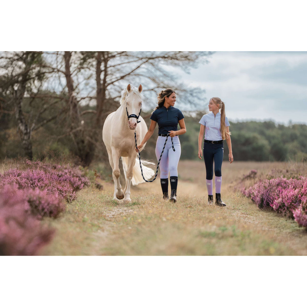 EQPRO Legging d'Équitation Sofia Full Grip Lilac Coral