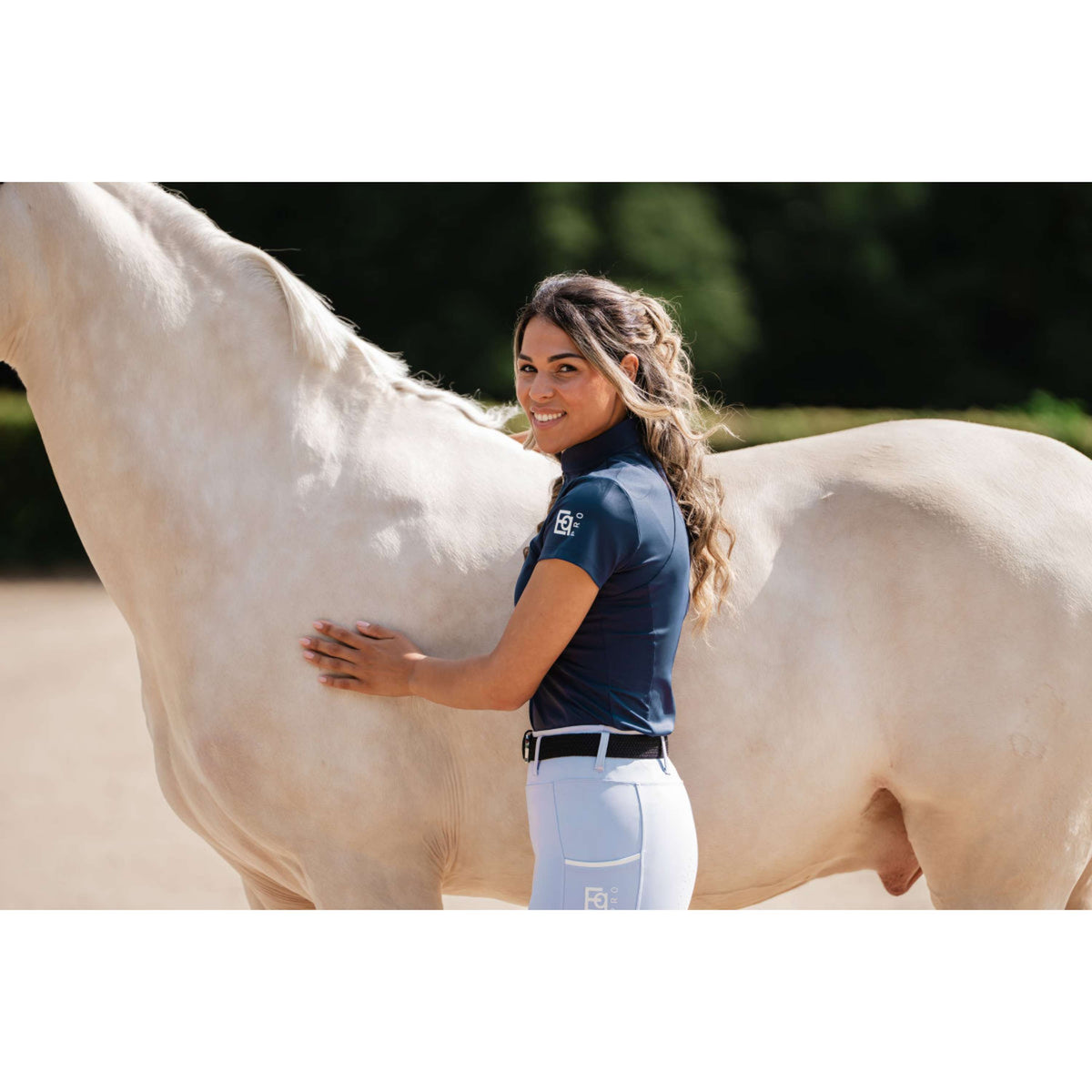 EQPRO T-shirt Randonnée Madeline Navy Blue