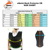 eQuick Gilet de Protectin CB Noir
