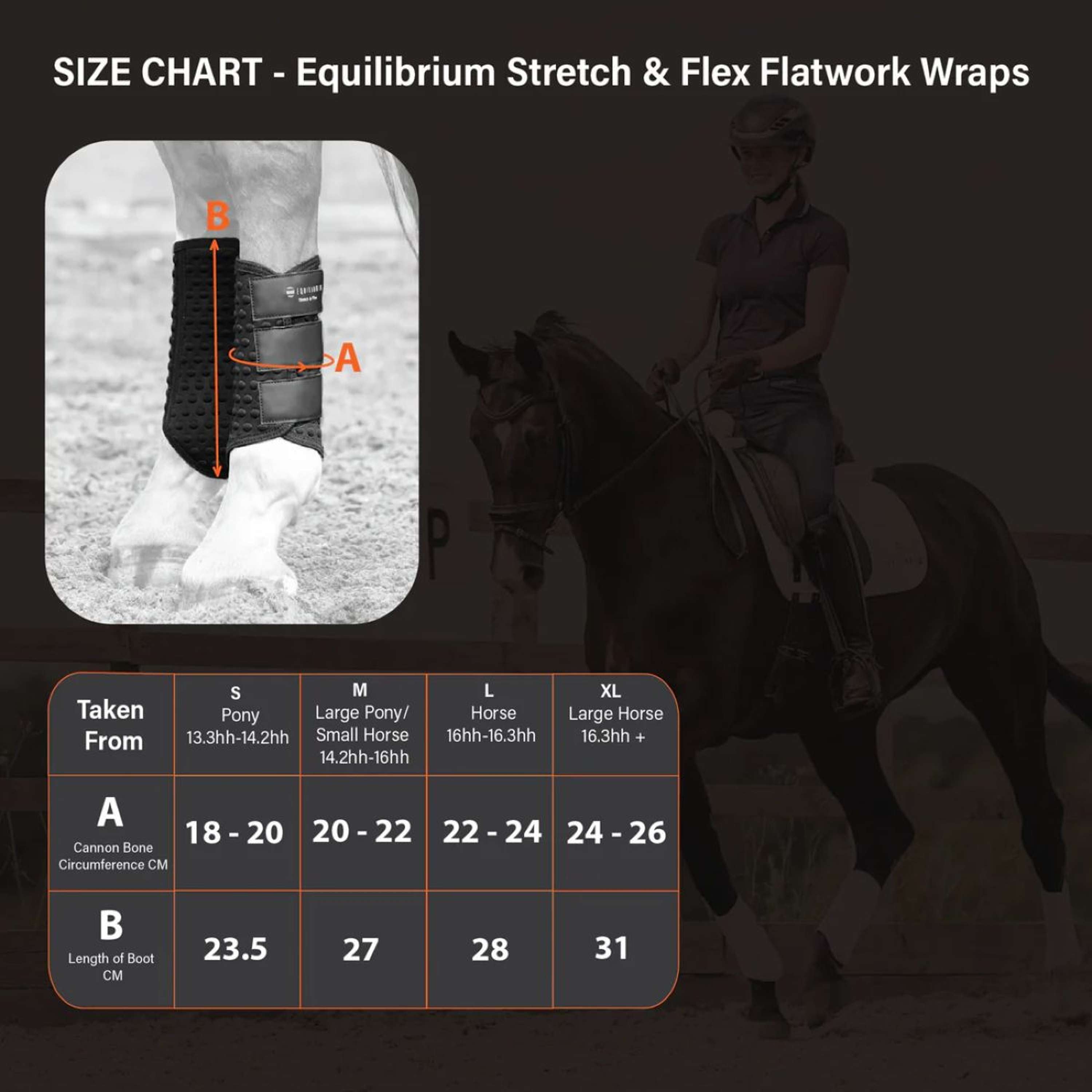 Equilibrium Guêtres Stretch & Flex Flatwork Blanc