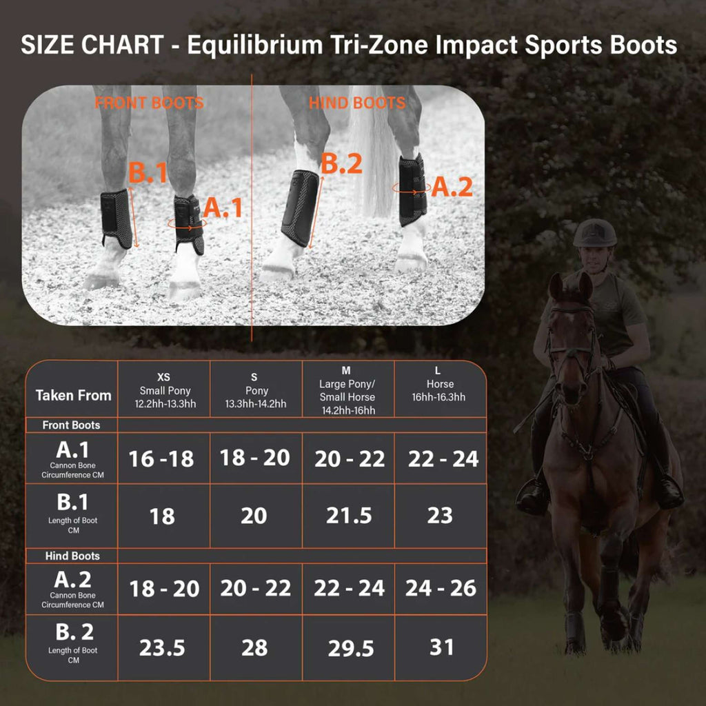 Equilibrium Guêtres Tri-Zone Impact Sports Pour Noir