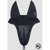 Equiline Bonnet Anti-Mouches Ruben Soundproof avec Boucle Marine