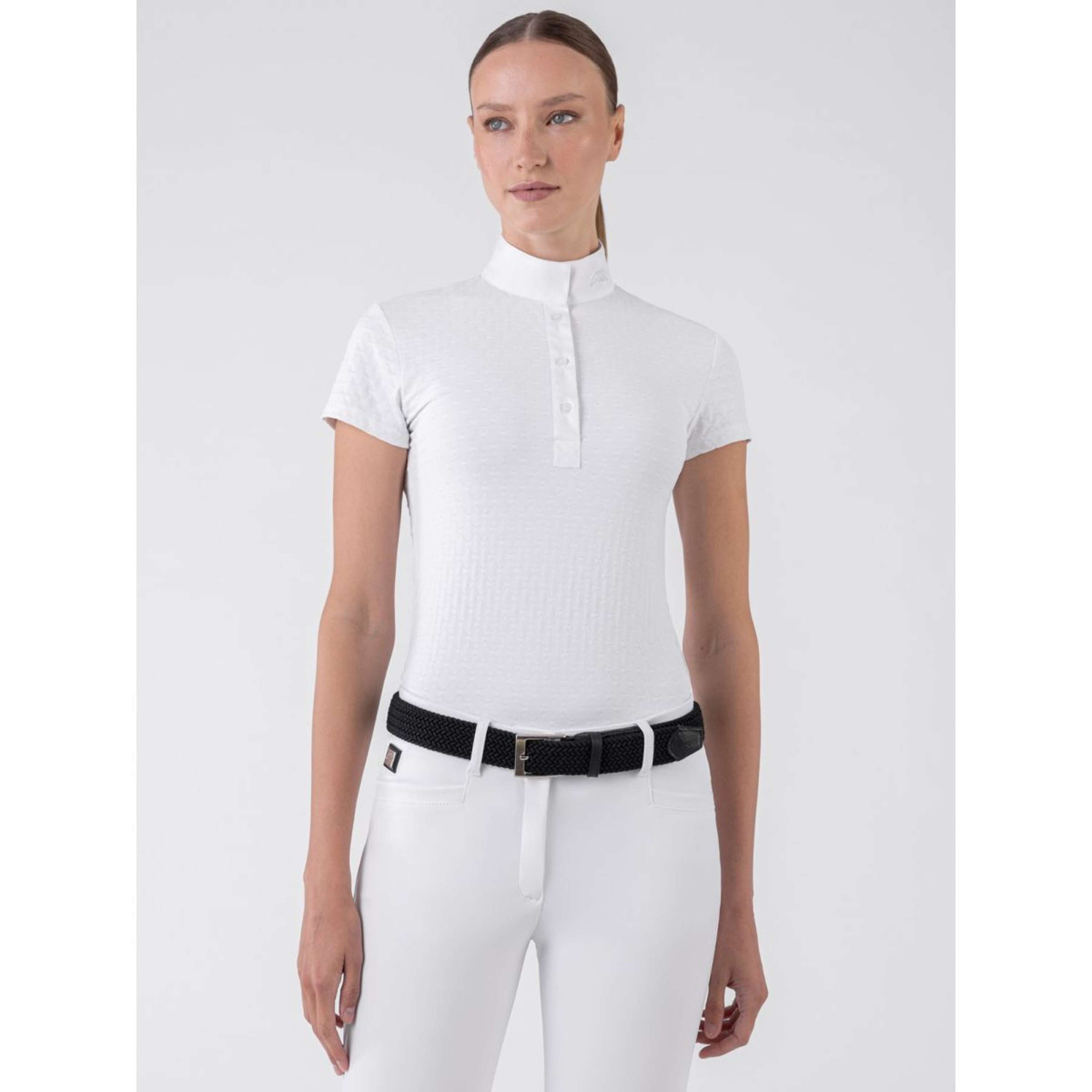 Equiline T-shirt de Concours Camberk Blanc