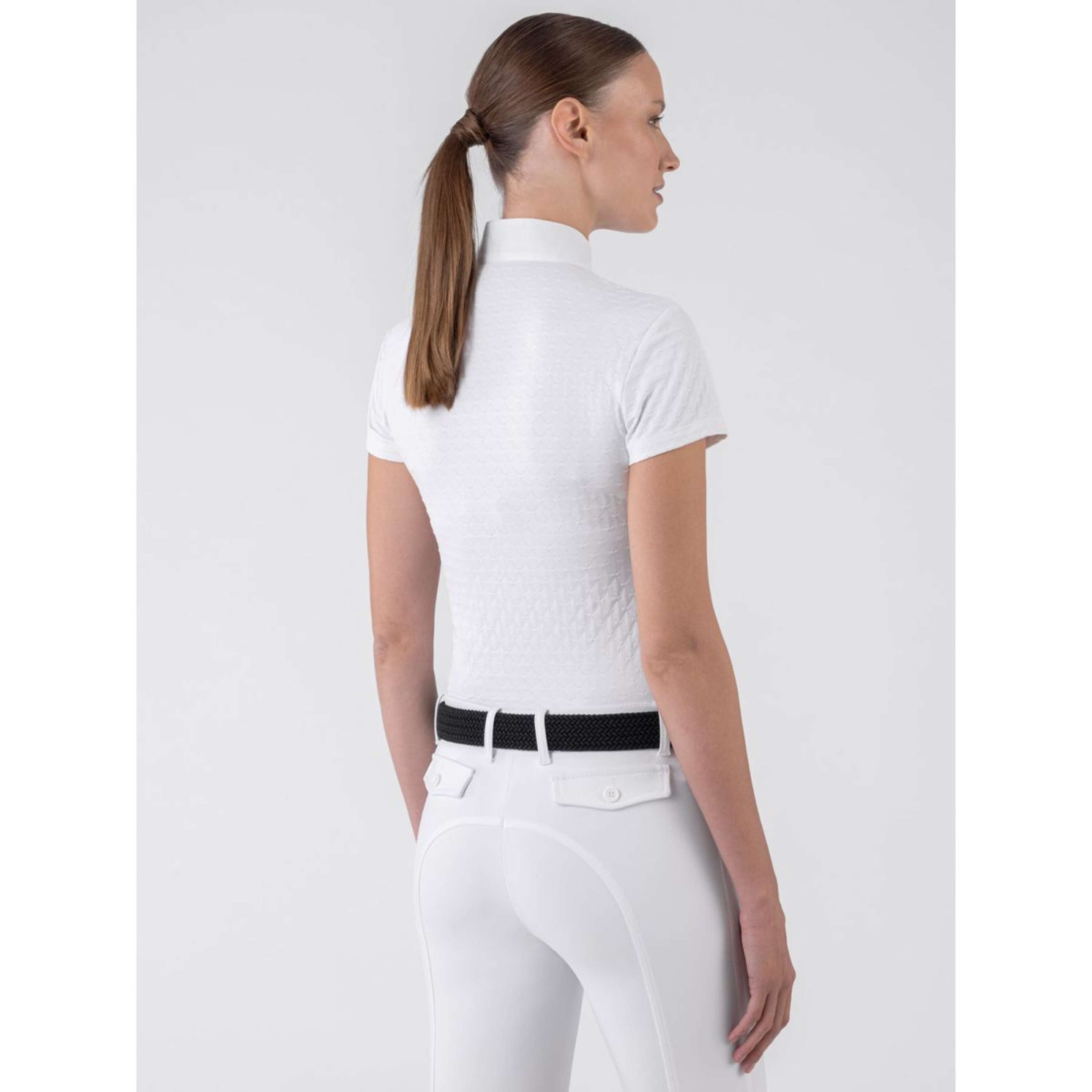 Equiline T-shirt de Concours Camberk Blanc Equiline T-shirt de Concours Camberk Blanc