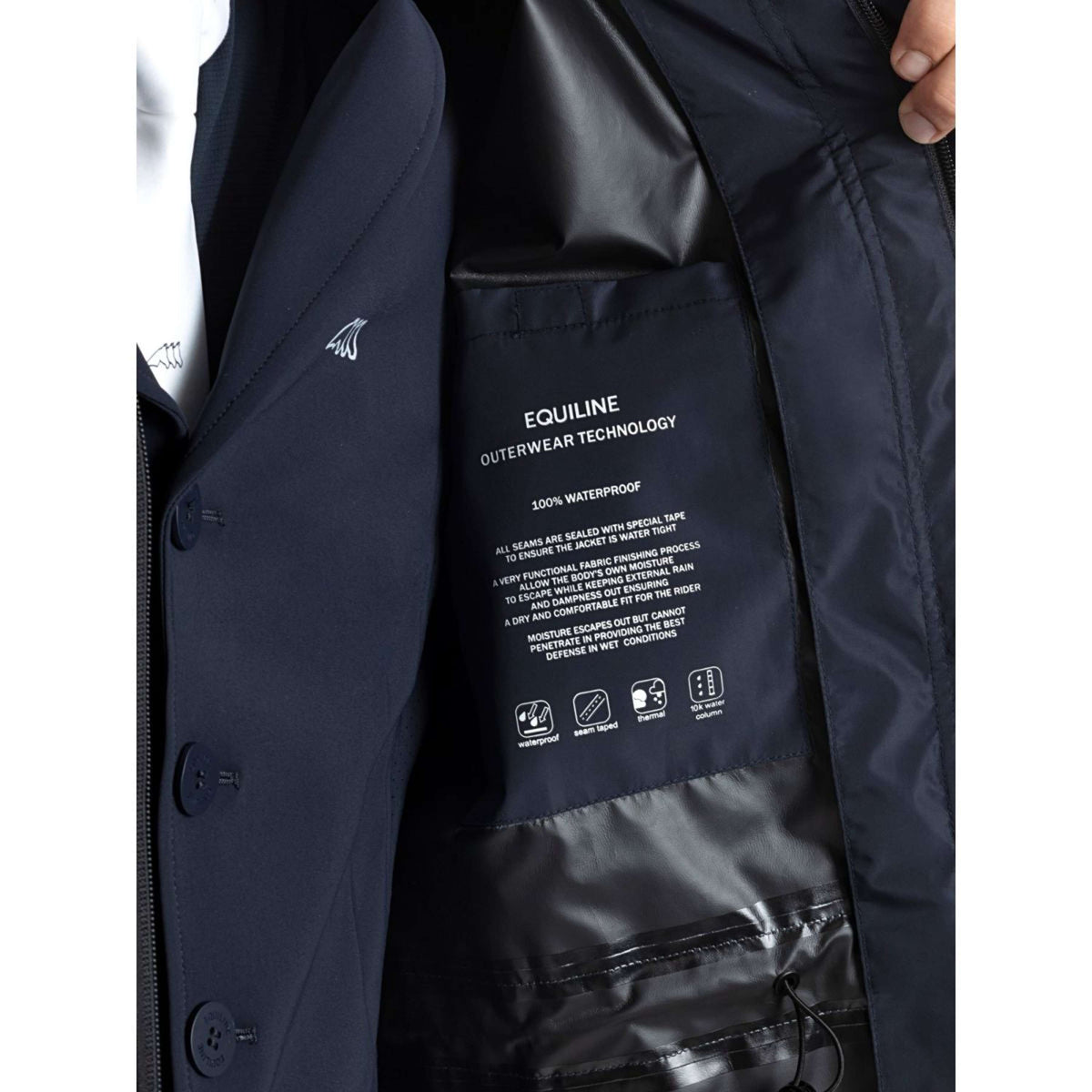 Equiline Imperméable Eqrevek Marine