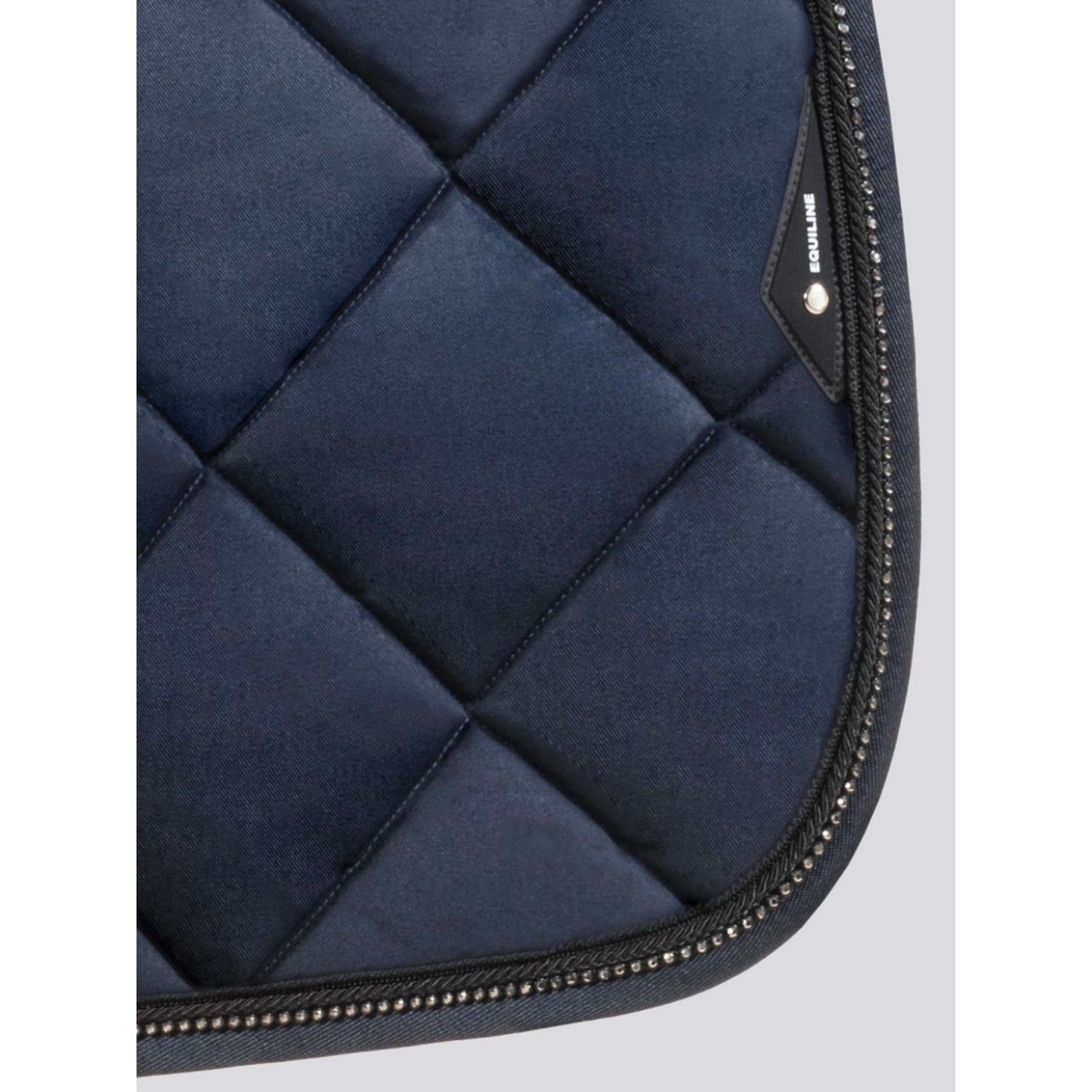 Equiline Tapis de Selle Rombo Eqglow de Saut Marine Equiline Tapis de Selle Rombo Eqglow de Saut Marine