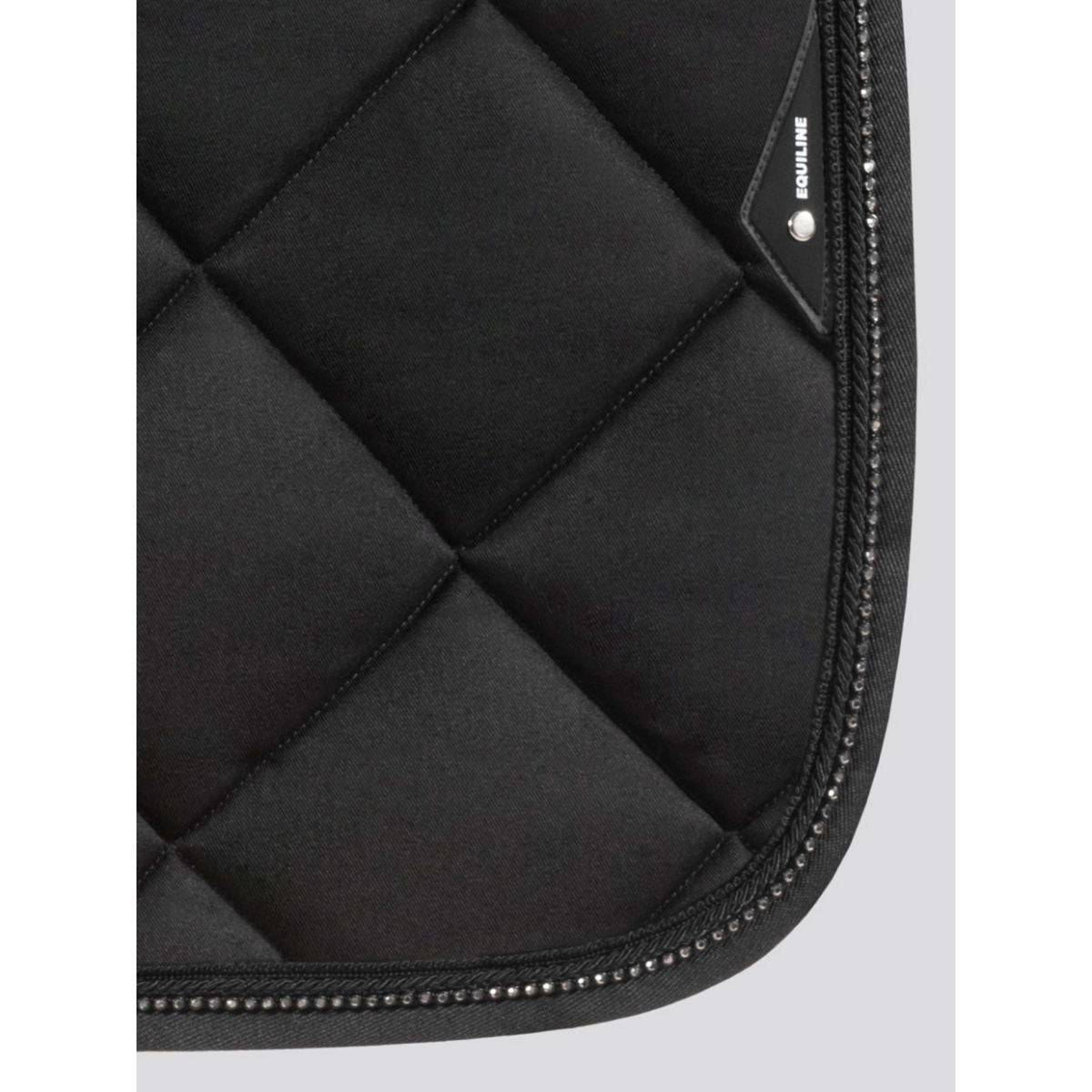 Equiline Tapis de Selle Rombo Eqglow Dressage Noir
