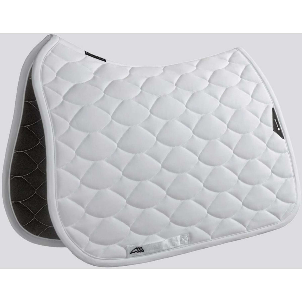 Equiline Tapis de Selle Tech-Almond Eqalmond Dressage Blanc