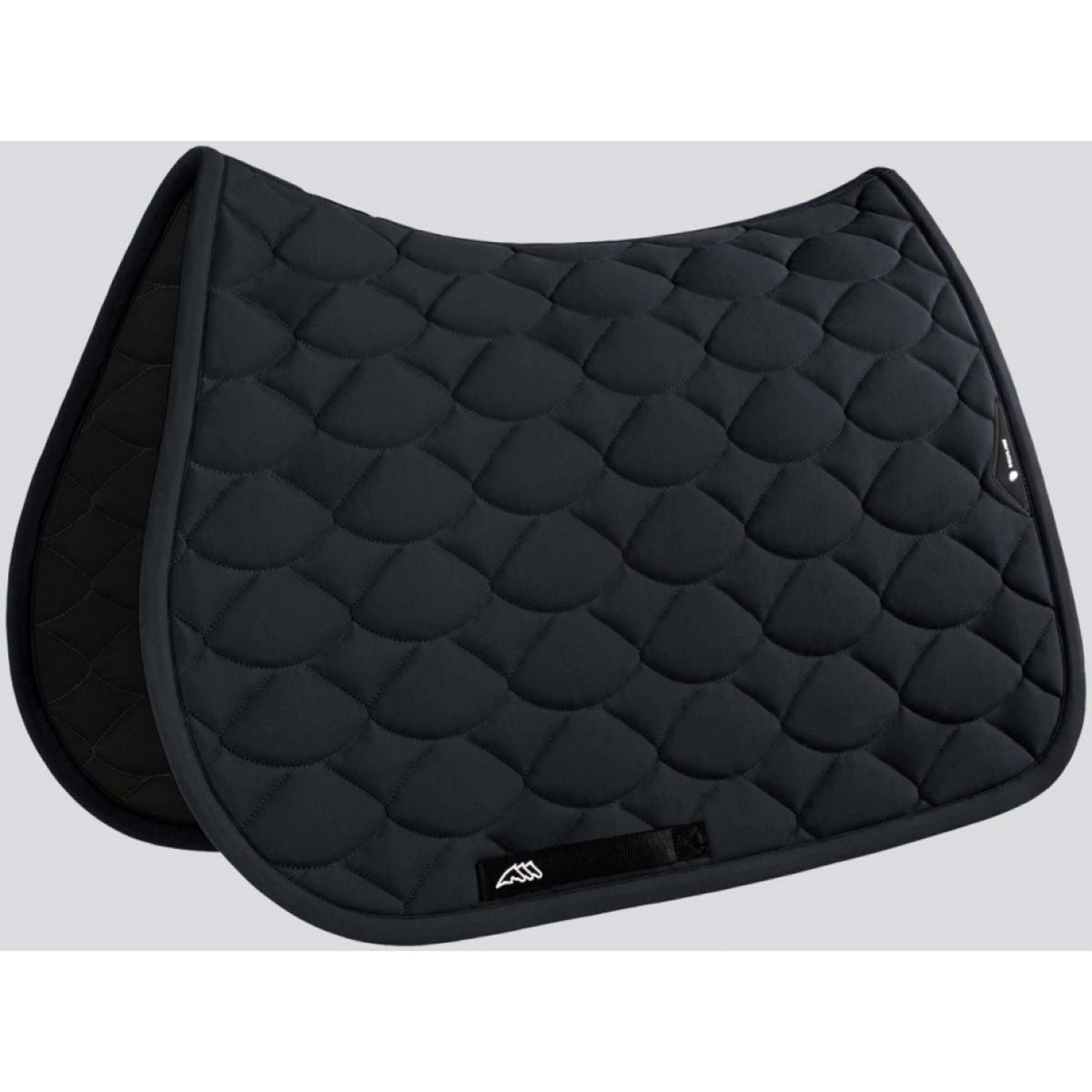 Equiline Tapis de Selle Tech-Almond Eqalmond de Saut Noir