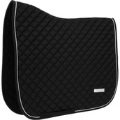 EQUITHÈME Tapis de Selle Nacre Dressage Noir