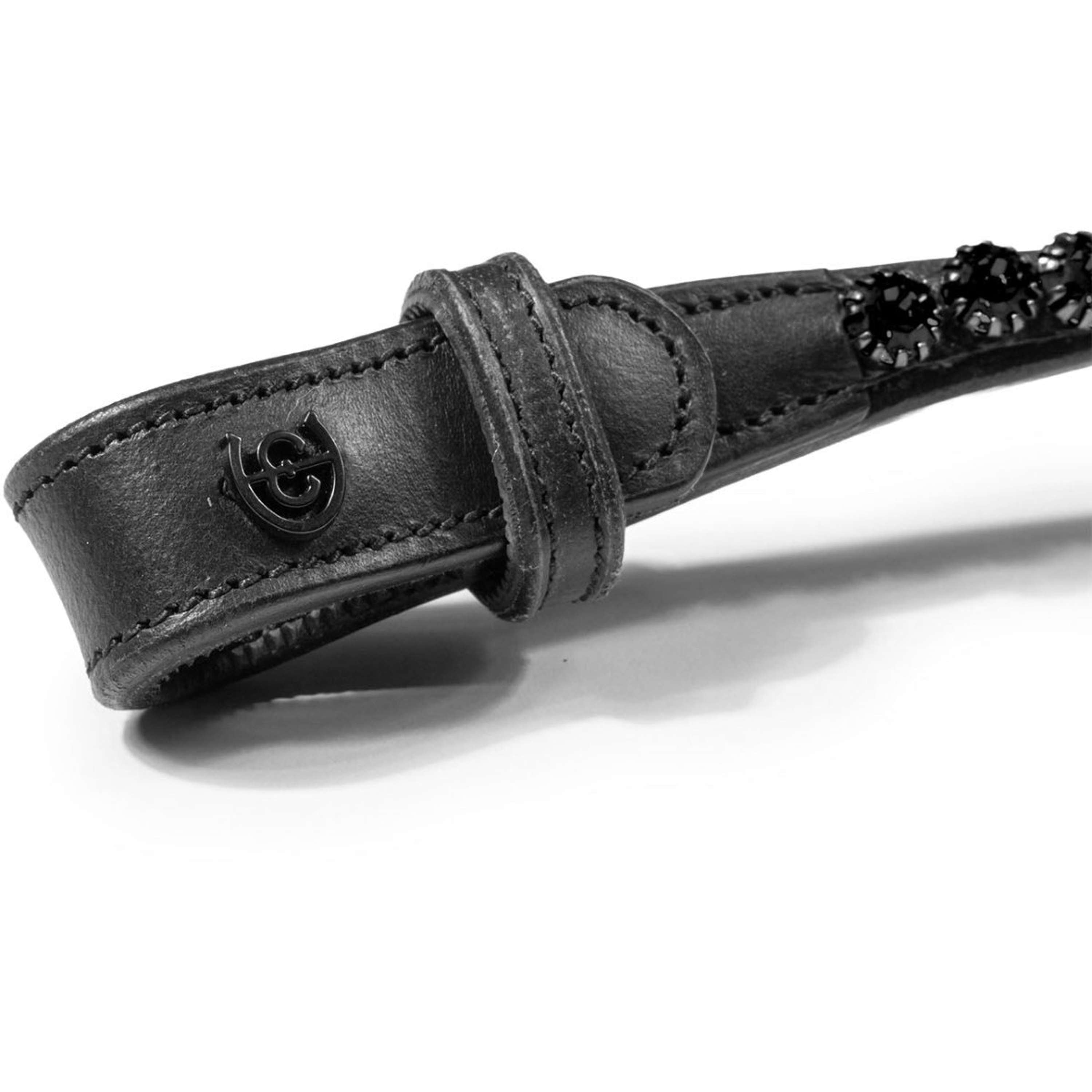 Equestrian Stockholm Frontal Faded 8mm Noir