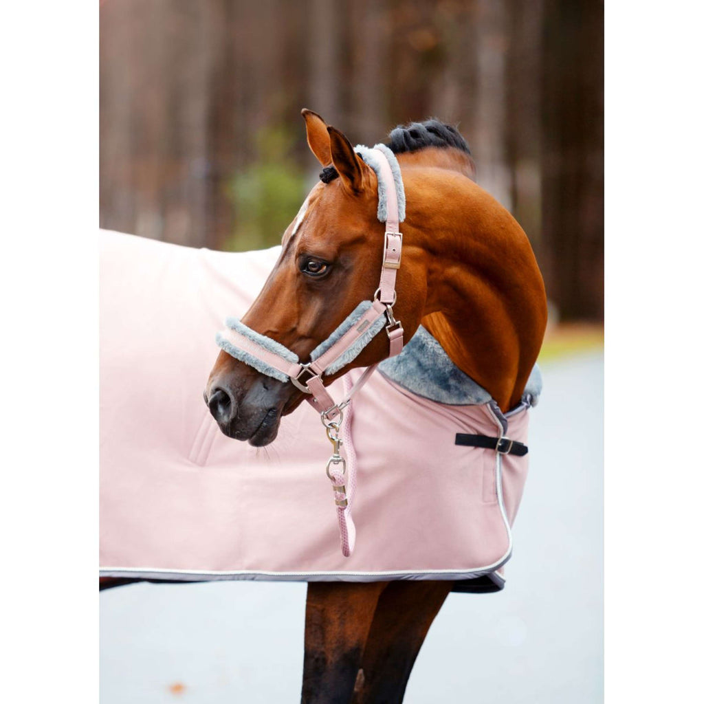 Equestrian Stockholm Couverture Polaire Fur Rose