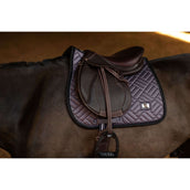 Equestrian Stockholm Tapis de Selle Modern de Saut Dark Violet
