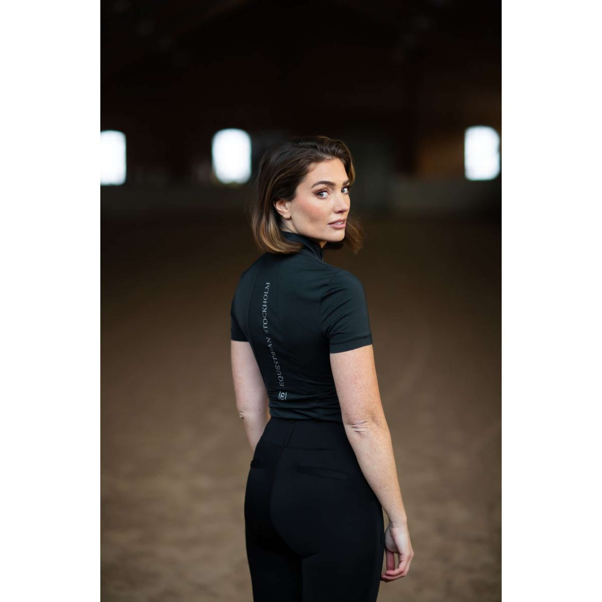 Equestrian Stockholm Chemise UV Protection Black Edition