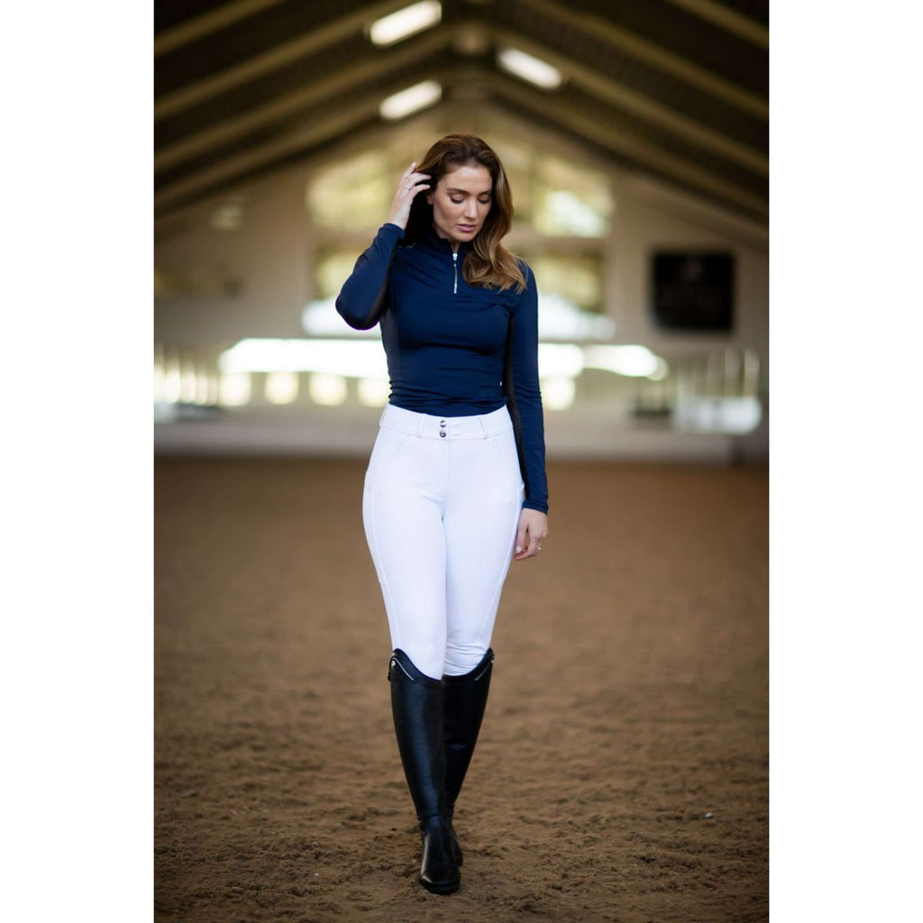 Equestrian Stockholm Pantalon d'Équitation Elite Jump Blanc