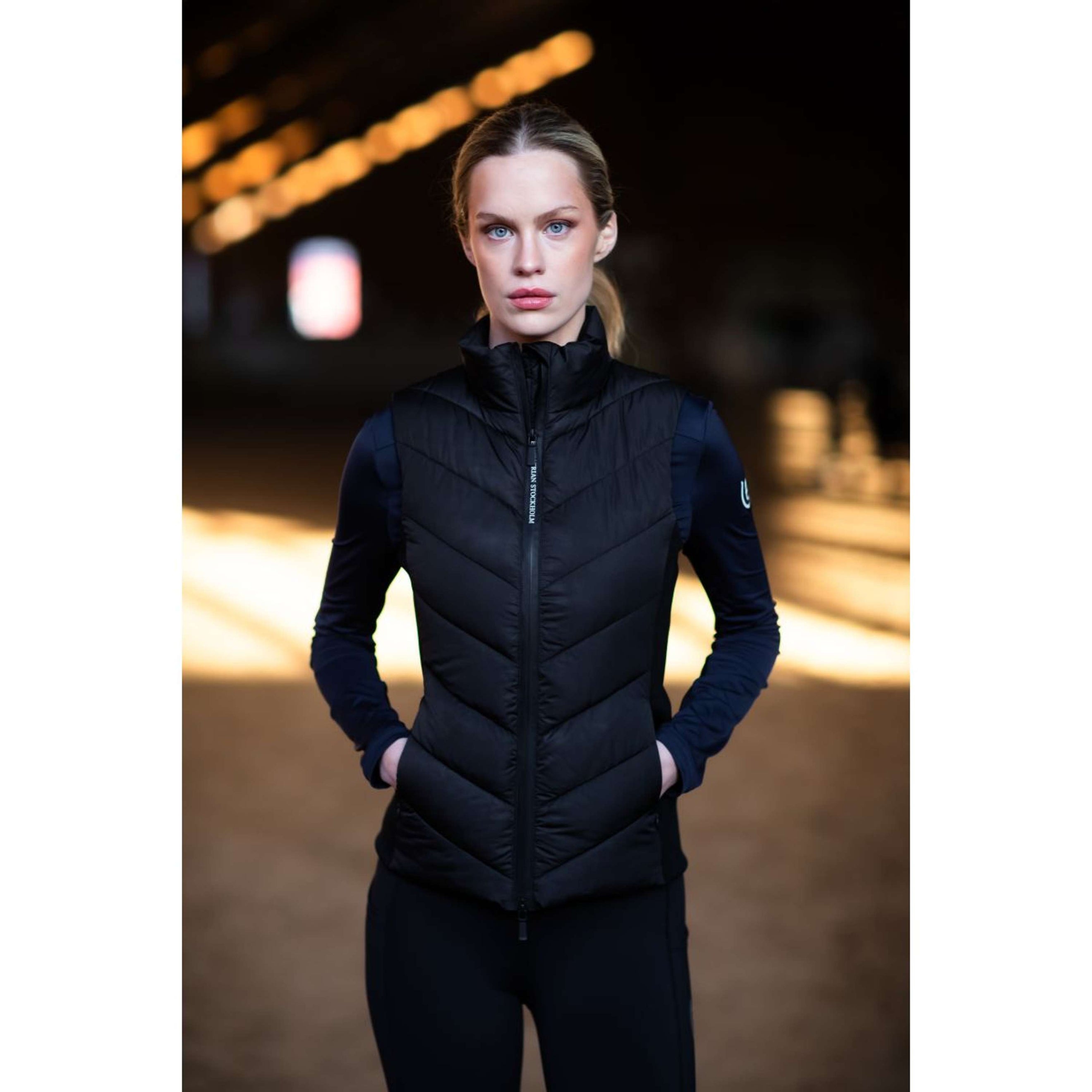 Equestrian Stockholm Bodychauffant Versatile Noir