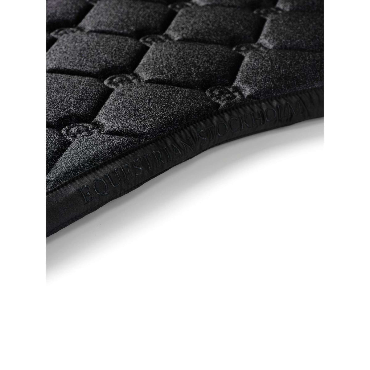 Equestrian Stockholm Tapis de Selle Dressage All Black Glimmer