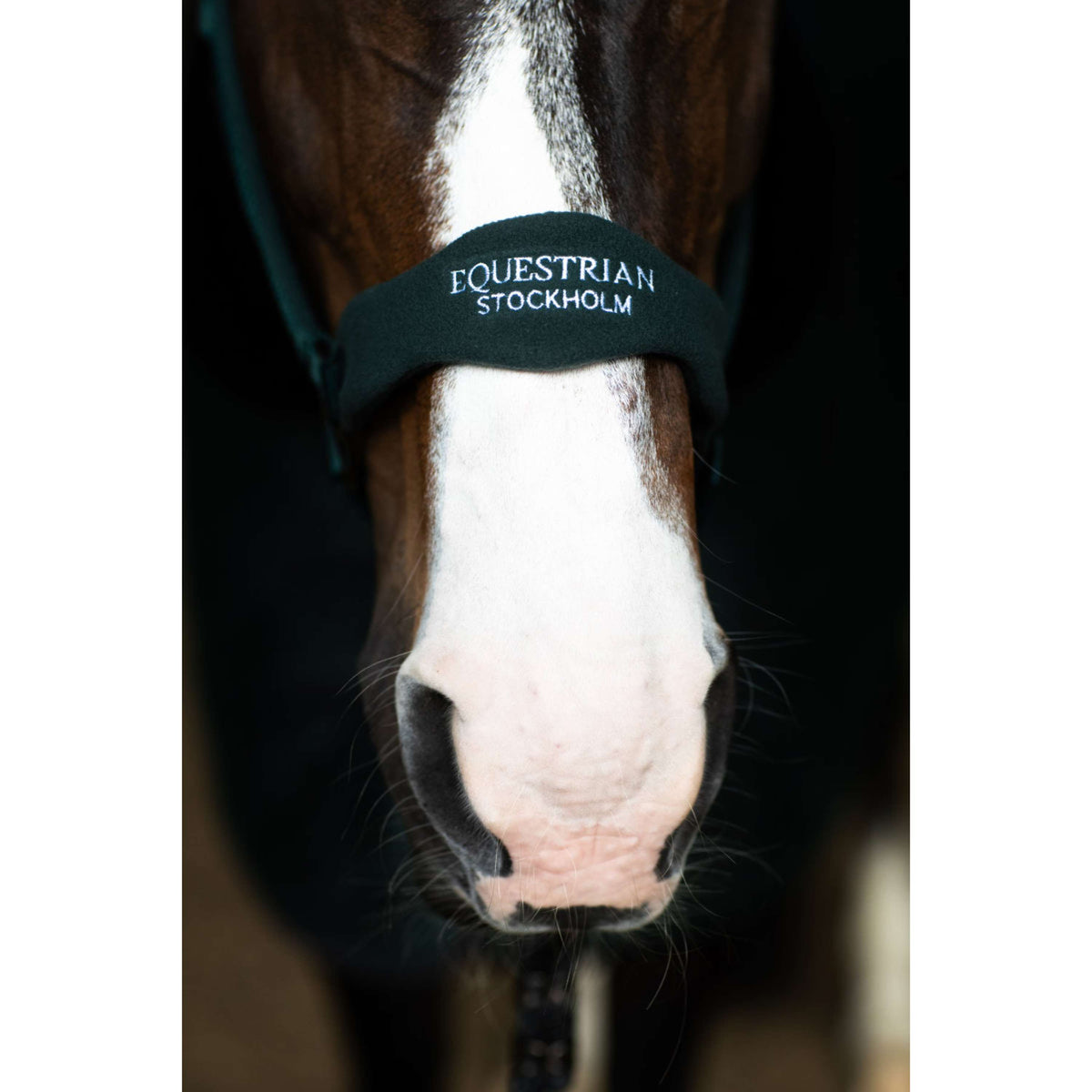 Equestrian Stockholm Licol Anatomic Fleece Sycamore Green