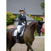 Equestrian Stockholm Tapis de Selle Modern Dressage Blanc/Noir
