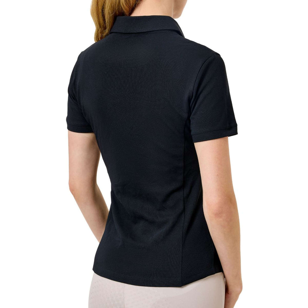 Equestrian Stockholm Polo Zip Noir