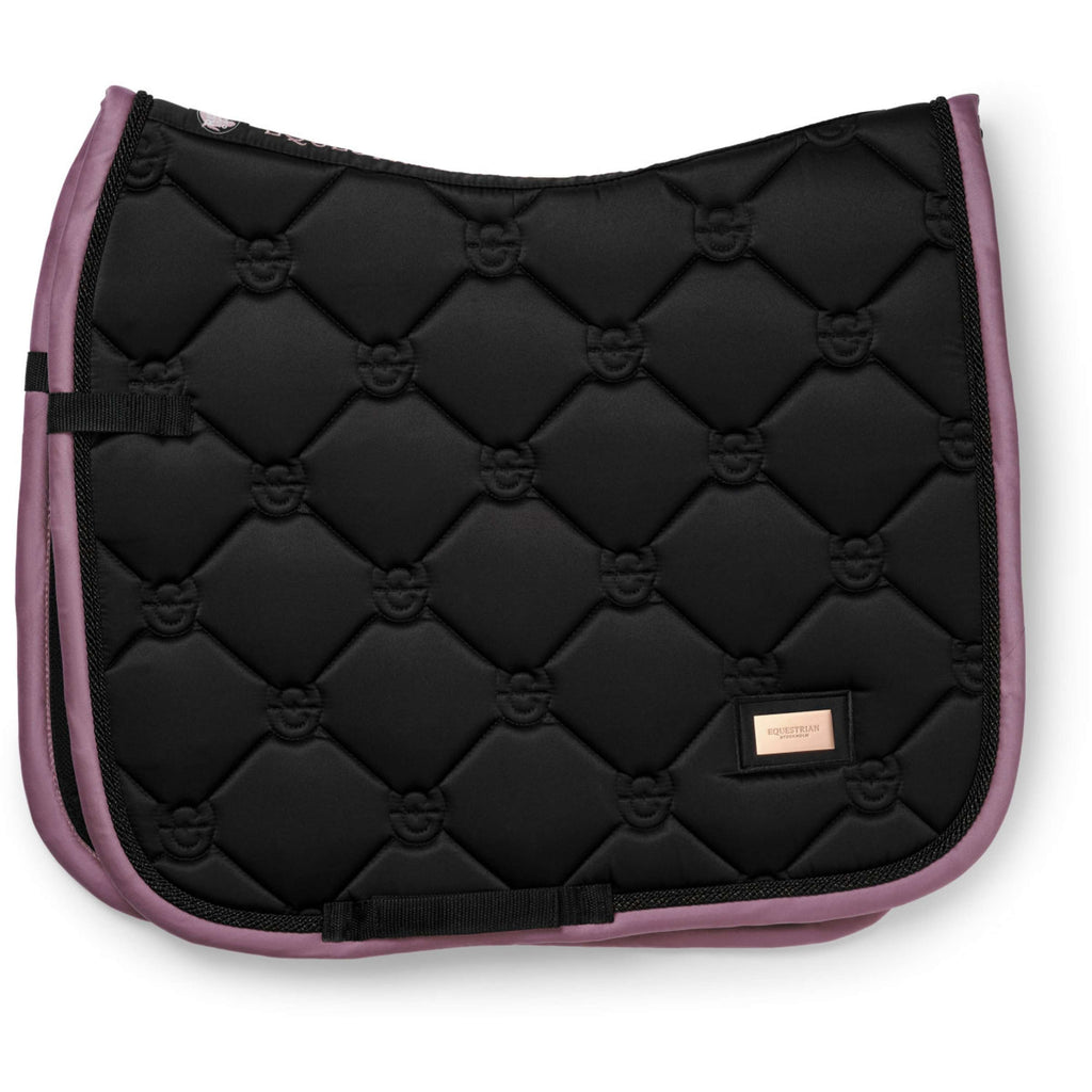 Equestrian Stockholm Tapis de Selle Dressage Noir/Blush