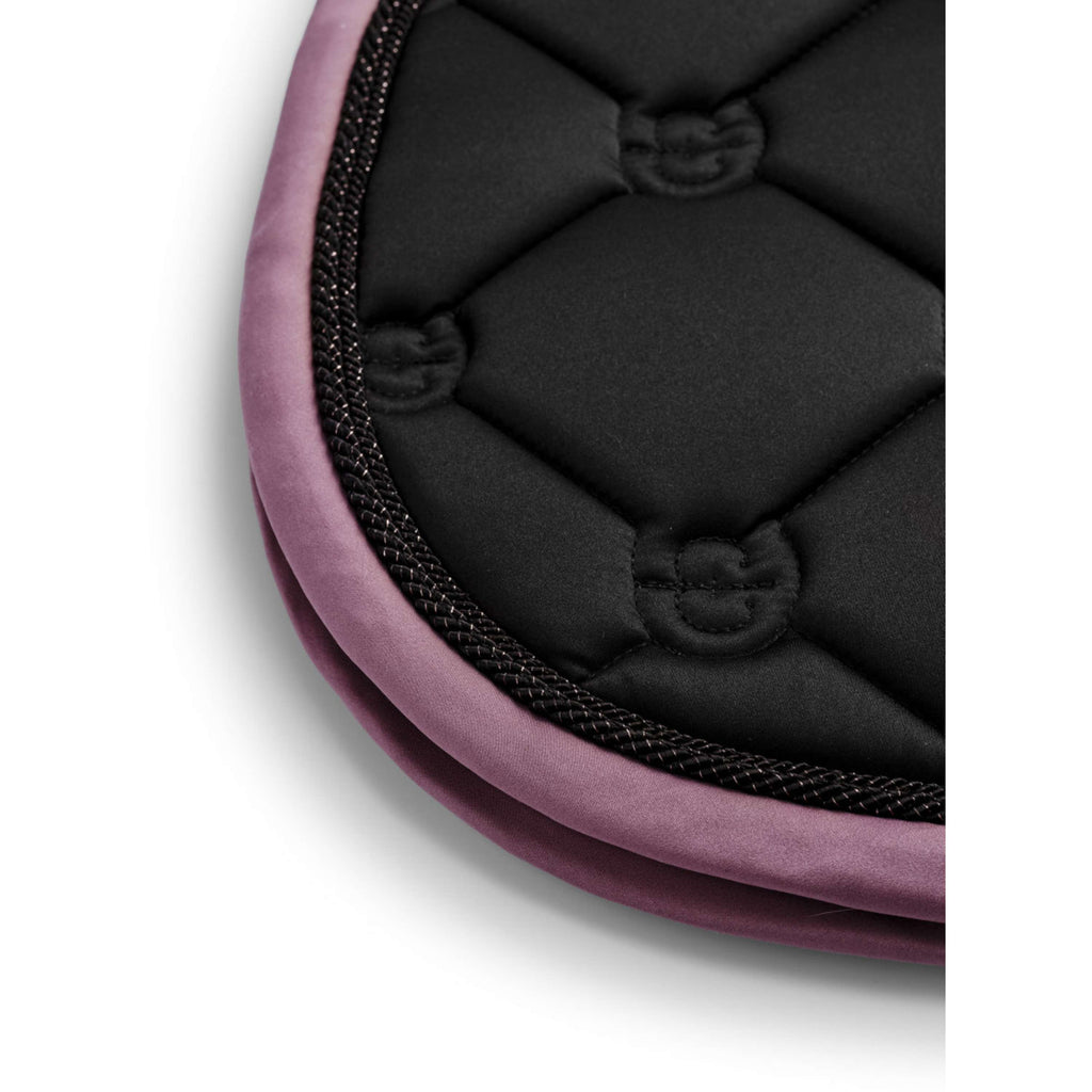 Equestrian Stockholm Tapis de Selle de Saut Noir/Blush