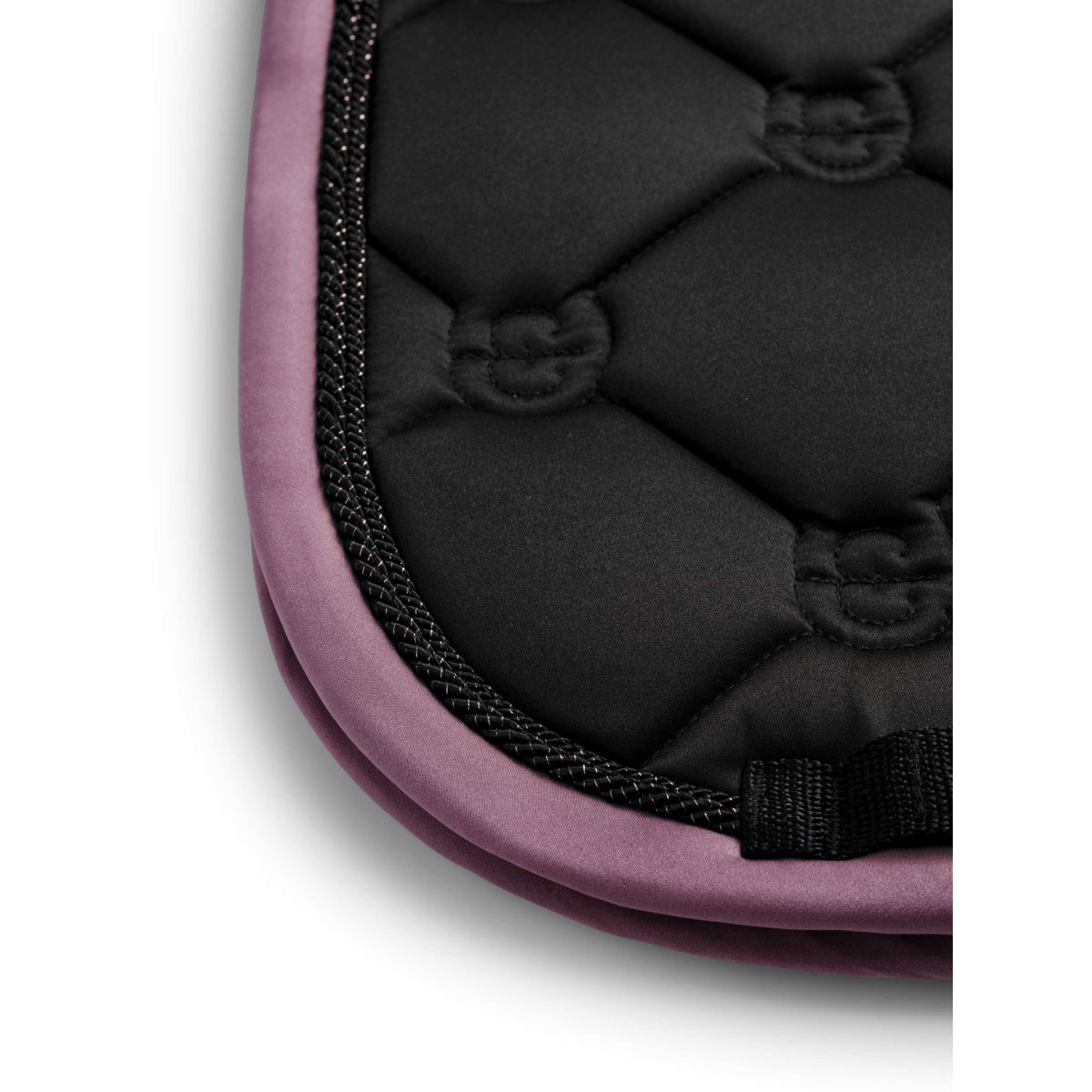 Equestrian Stockholm Tapis de Selle Dressage Noir/Blush