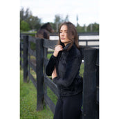 Equestrian Stockholm Blouson Polaire Velvet Noir