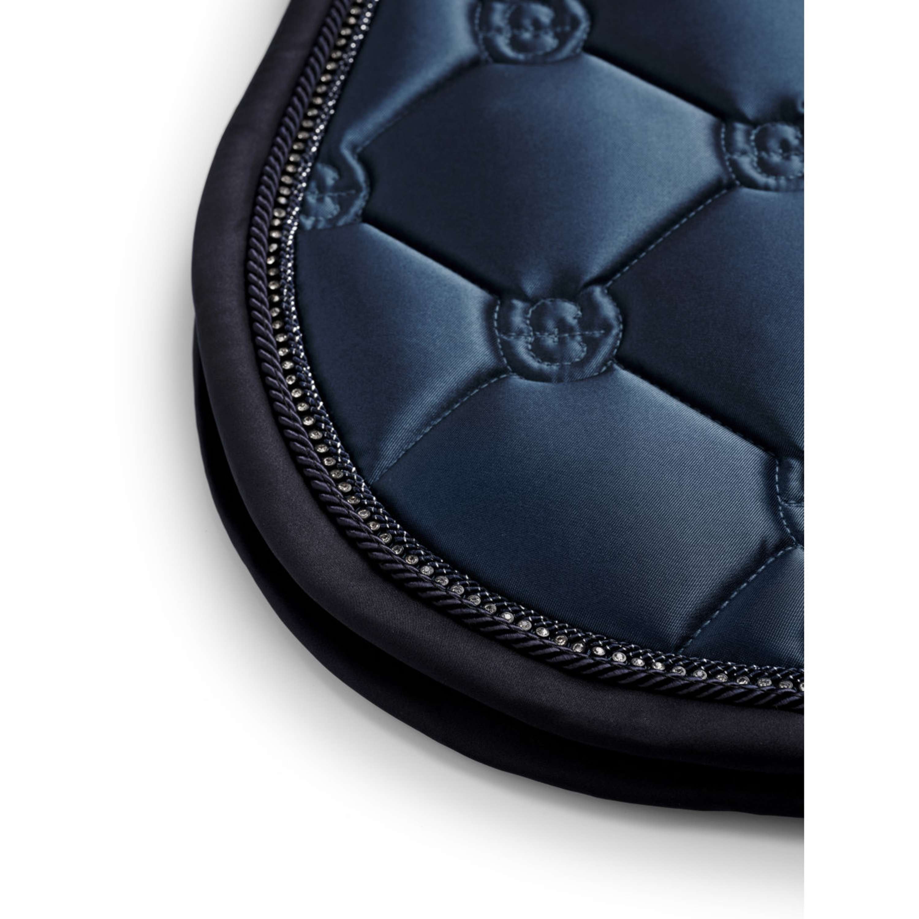 Equestrian Stockholm Tapis de Selle Crystal Shine de Saut Blue Meadow