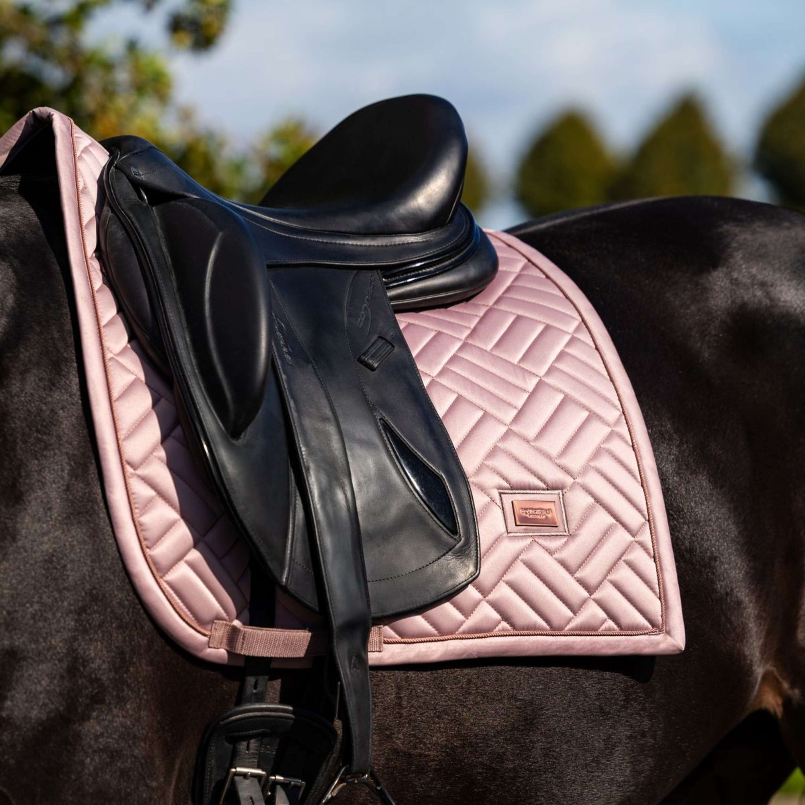 Equestrian Stockholm Tapis de Selle Modern Dressage Midsummer Blush Equestrian Stockholm Tapis de Selle Modern Dressage Midsummer Blush
