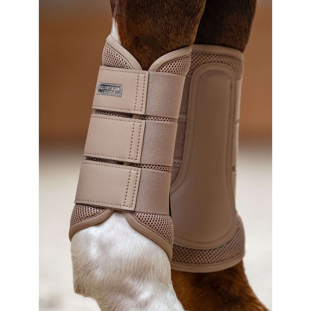 Equestrian Stockholm Guêtres Classic Mesh Sable