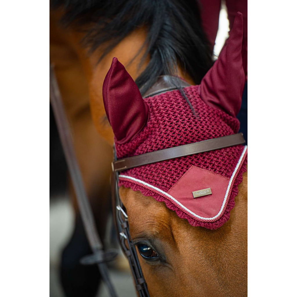 Equestrian Stockholm Bonnet Anti-Mouches Bordeaux