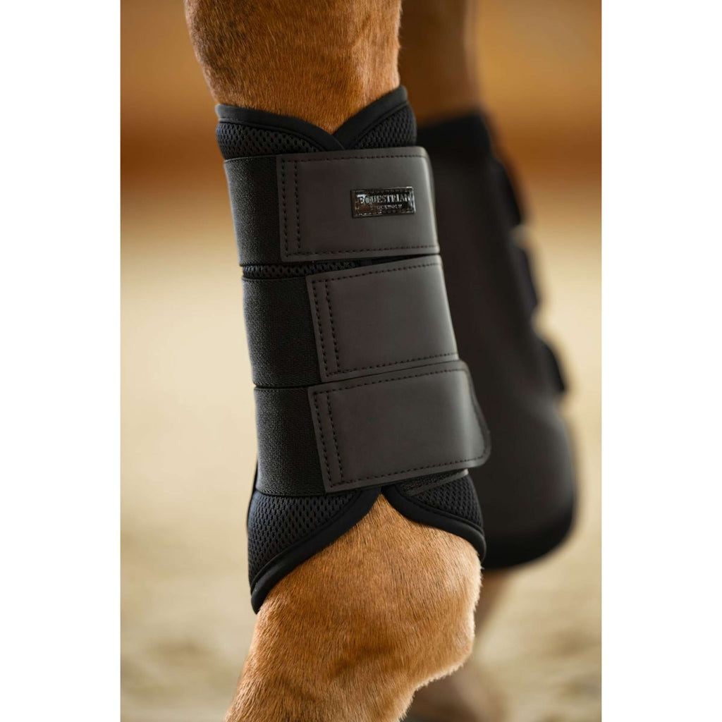 Equestrian Stockholm Guêtres Classic Mesh All Black