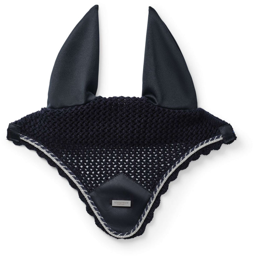 Equestrian Stockholm Bonnet Anti-Mouches Midnight Blue Equestrian Stockholm Bonnet Anti-Mouches Midnight Blue