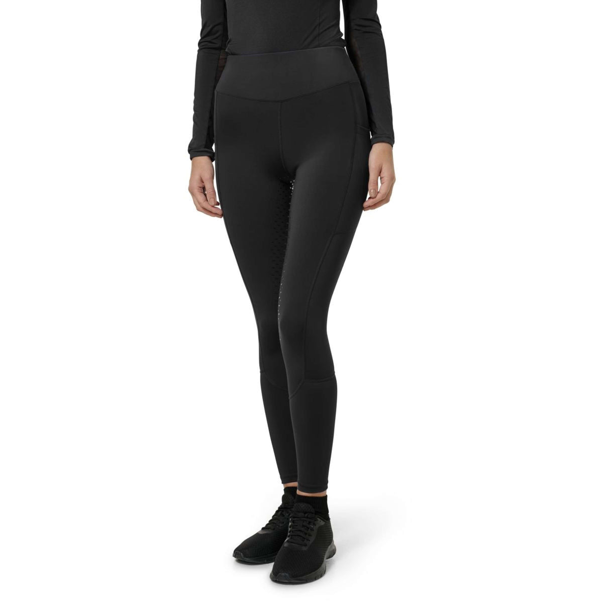 Equestrian Stockholm Legging d'Équitation Movement Dressage All Black