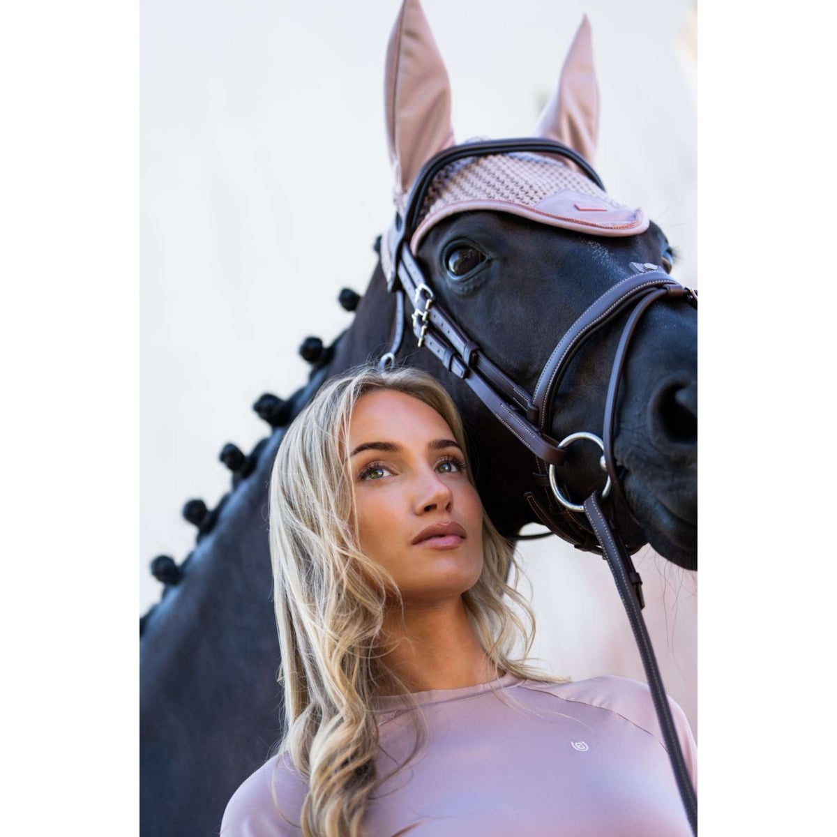 Equestrian Stockholm Chemise Dynamic Short Sleeve Midsummer Blush