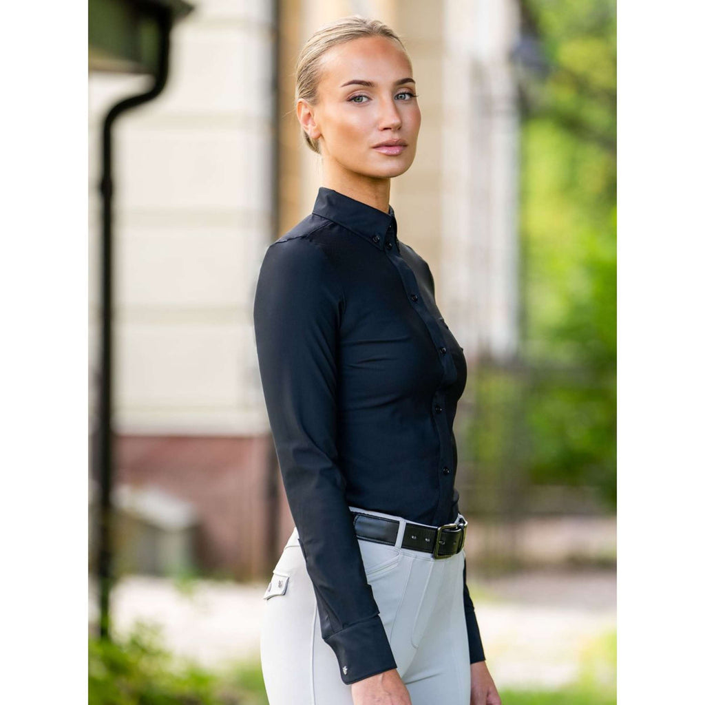 Equestrian Stockholm T-shirt de Concours Performance Noir