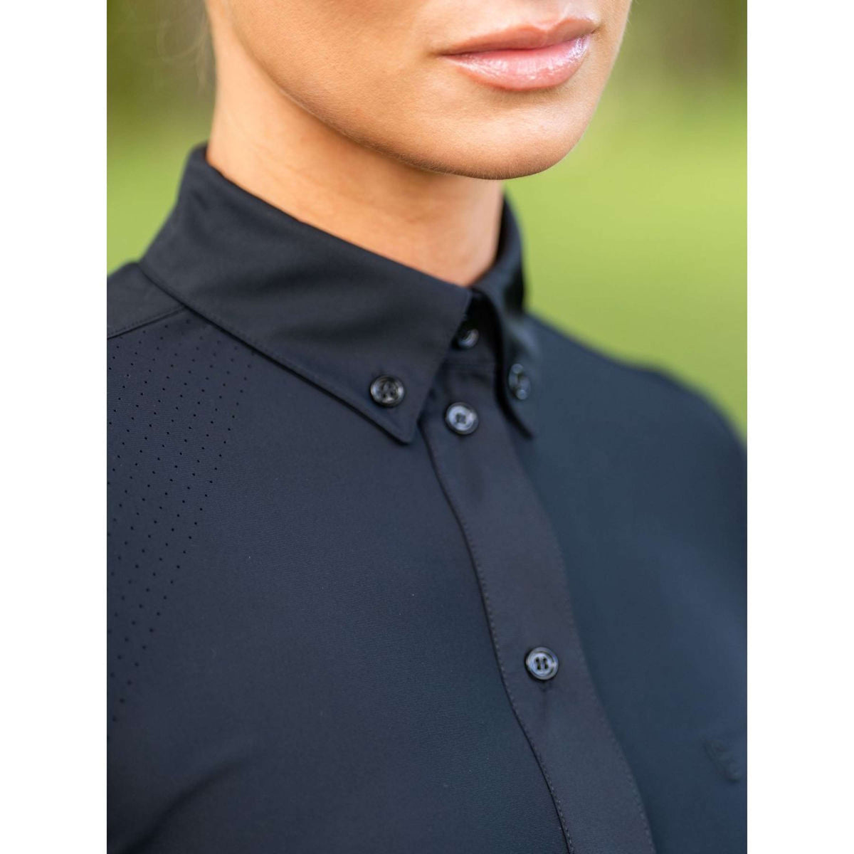 Equestrian Stockholm T-shirt de Concours Performance Noir