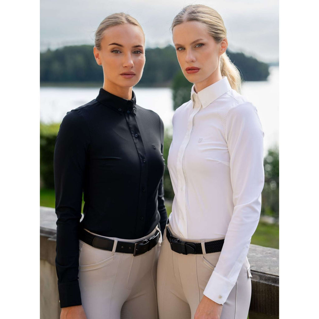 Equestrian Stockholm T-shirt de Concours Performance Noir