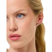 Equestrian Stockholm des Boucles d'Oreilles Logo Argent