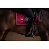 Equestrian Stockholm Tapis de Selle Dressage Bordeaux