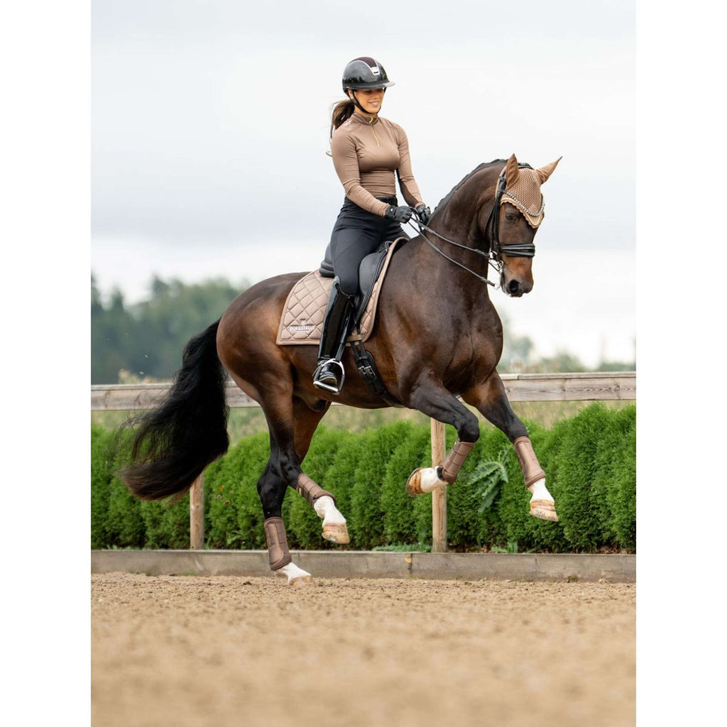Equestrian Stockholm Guêtres Classic Mesh Champagne
