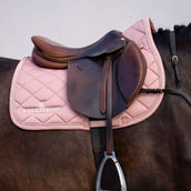 Equestrian Stockholm Tapis de Selle Line de Saut Rose
