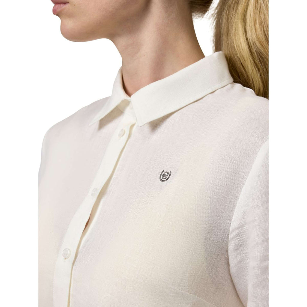 Equestrian Stockholm Chemise Linen Blanc
