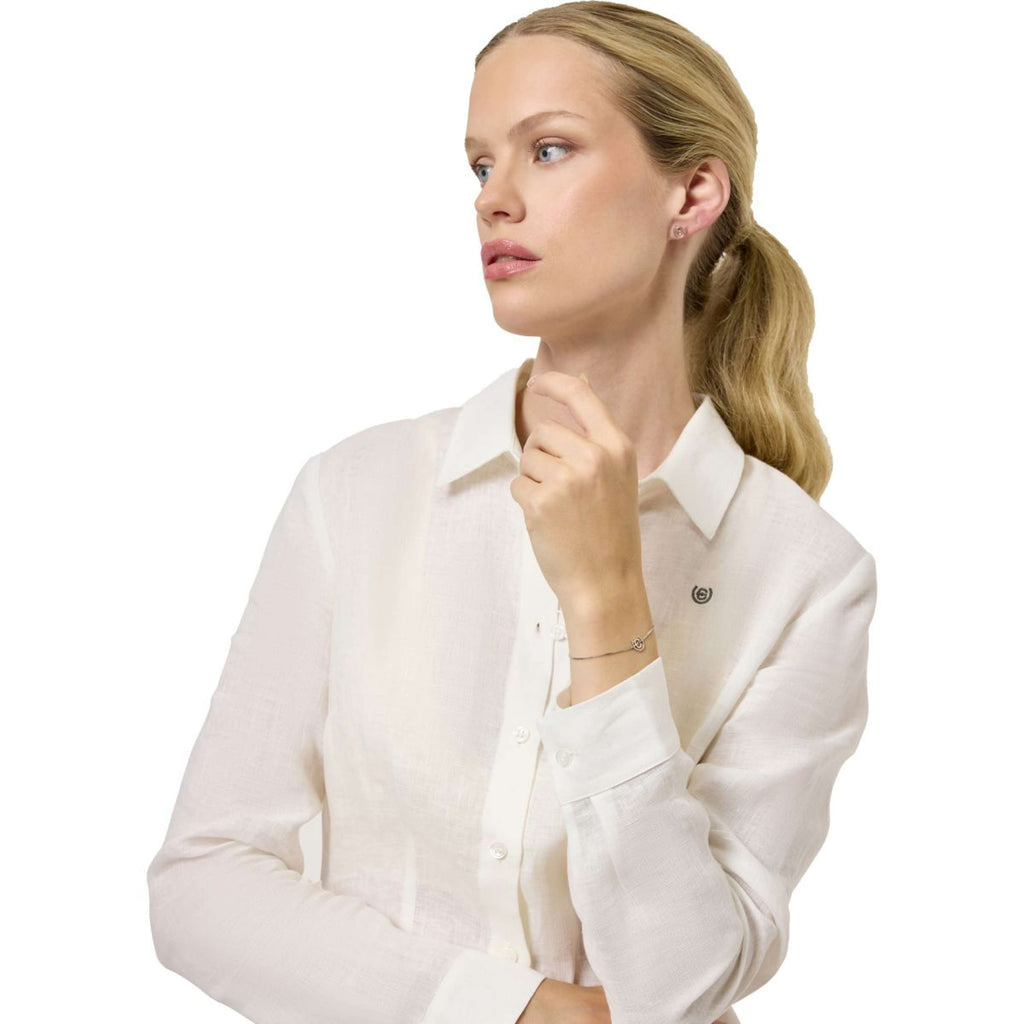 Equestrian Stockholm Chemise Linen Blanc