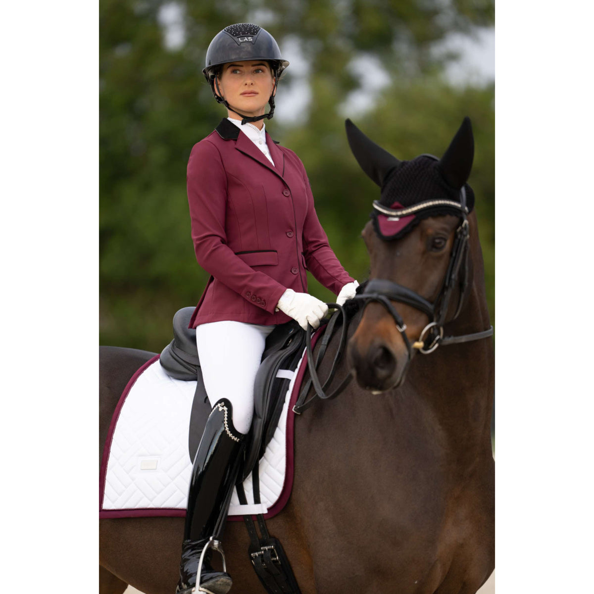 Equestrian Stockholm Veste de Concours Classic Merlot
