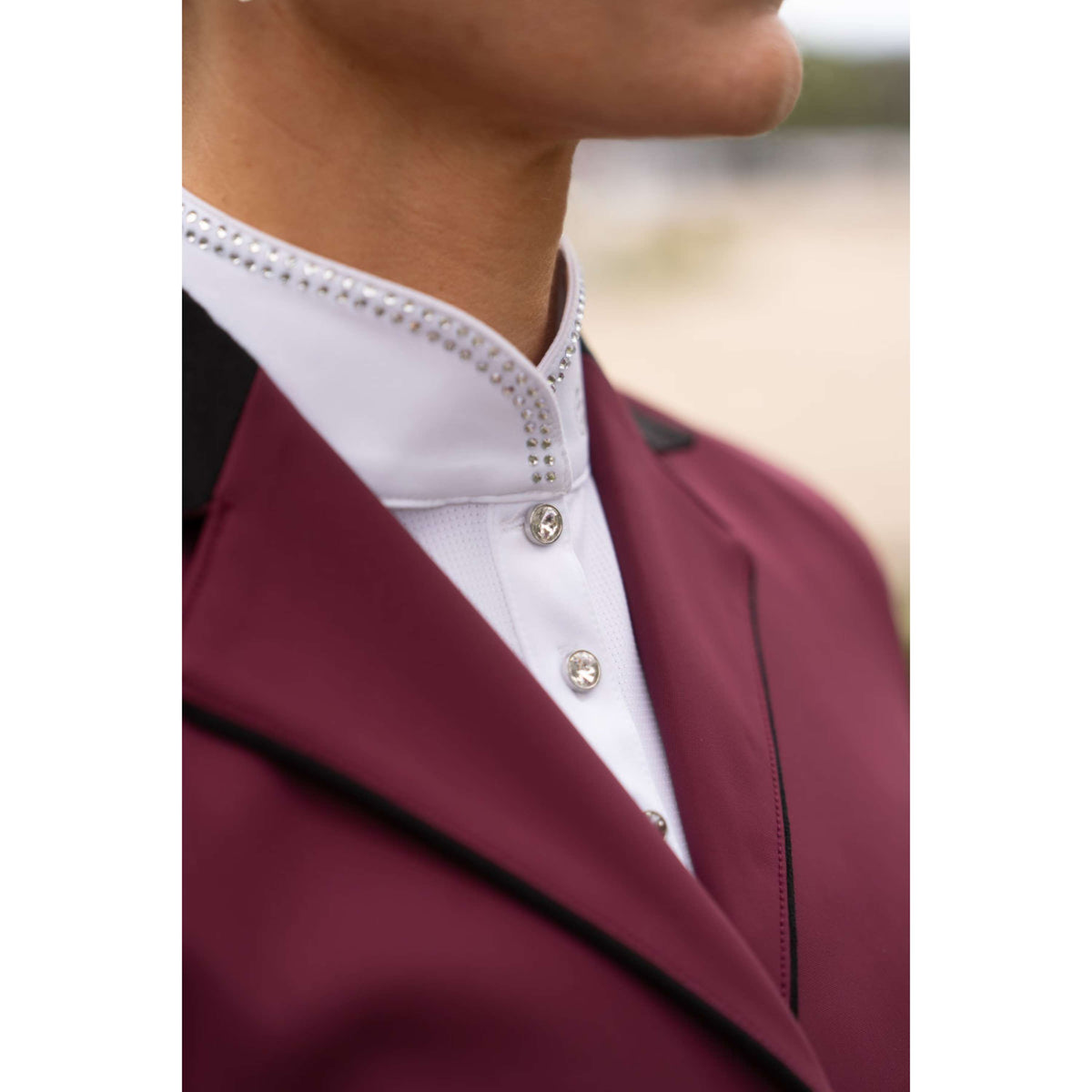Equestrian Stockholm Veste de Concours Classic Merlot