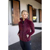 Equestrian Stockholm Blouson Polaire Velvet Merlot