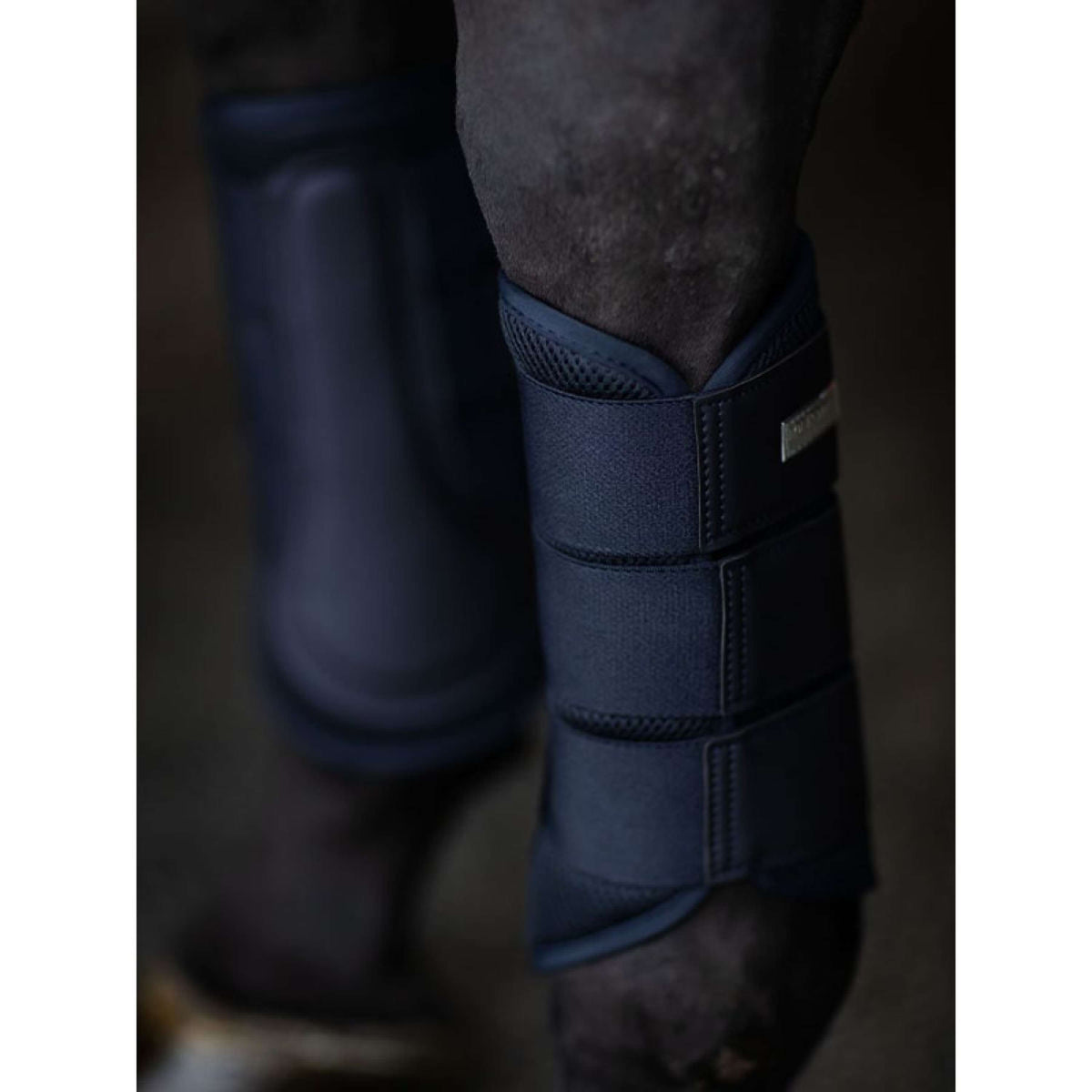 Equestrian Stockholm Guêtres Classic Mesh Midnight Blue